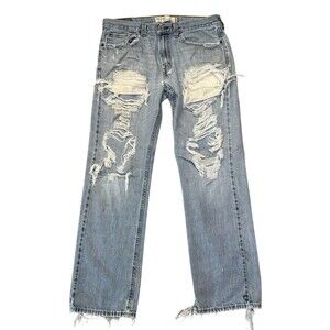 Levi’s 559 Jeans Men’s 32x32 High Distress Relaxed Straight Grunge Thrashed Y2K